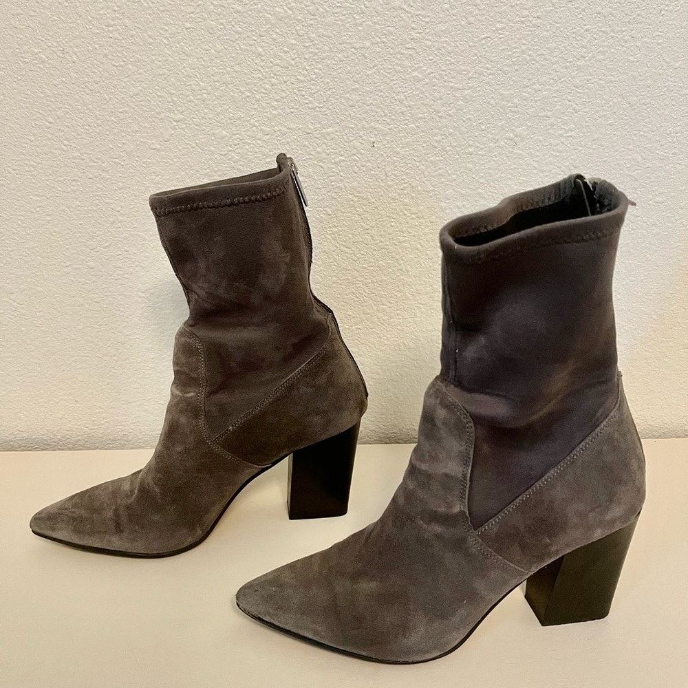 Steve Madden Western Block Heeled Ankle Bootie